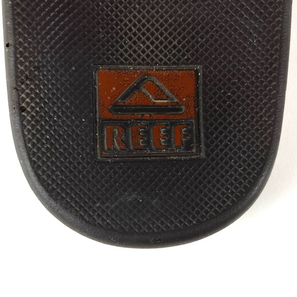 Reef Fanning Brown Leather Bottle Opener Flip Flops main image 5